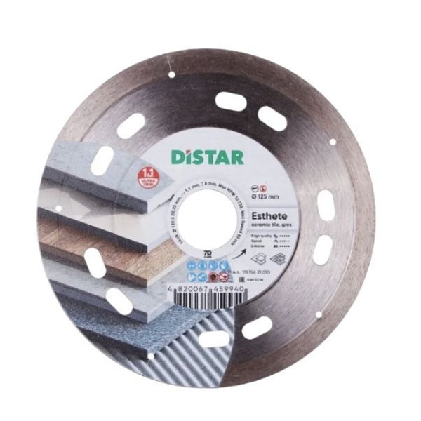 Диск алмазный DISTAR 125x2x22.23 - купить по низким ценам в интернет ...