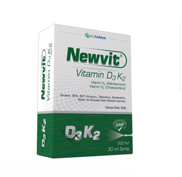 Newvit Витамин D3 K2 капли купить на OZON по низкой цене (1123025466)