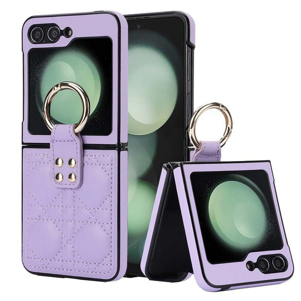 чехол на самсунг Galaxy Z Flip5/Samsung Galaxy Z Flip5 Кожаный ...