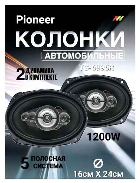 Автомобильная колонка Pioneer TS-6995R - купить по выгодной цене в ...