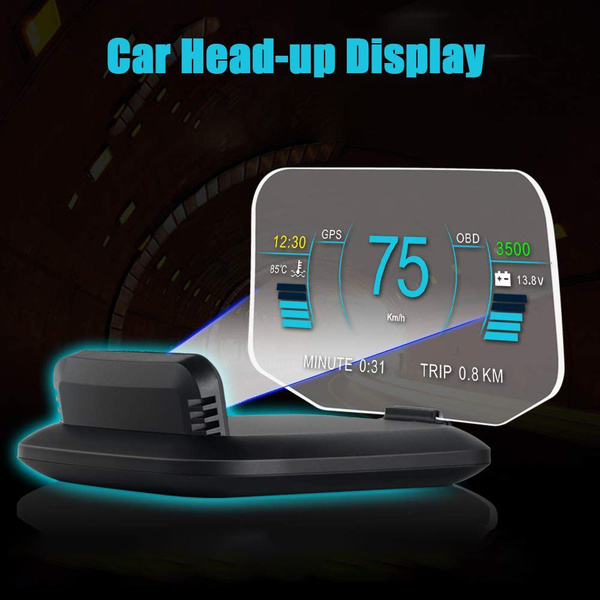 Умный автомобиль OBD HUD GPS-навигатор, светодиодный проектор на ...