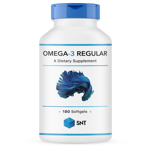 SNT Omega-3 Regular softgel (180/120) Омега-3 Регулар 1400мг для ...