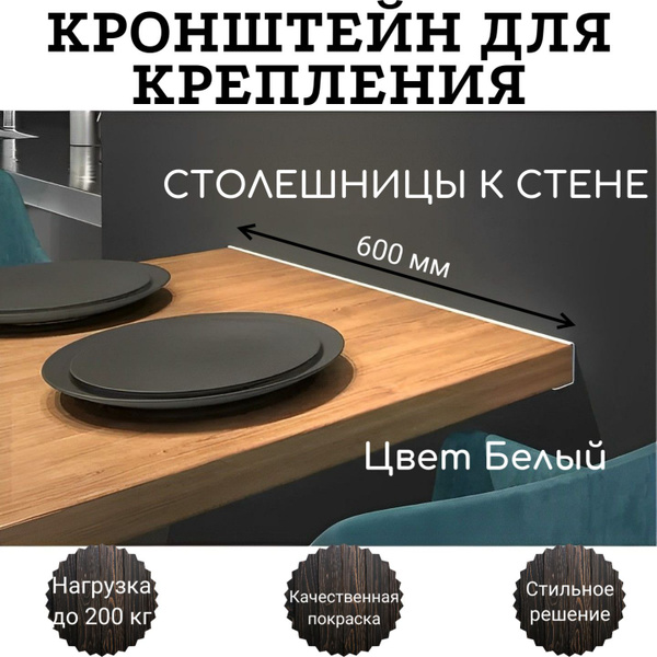 Кронштейн крепежный Кронштейн для крепления столешницы 1 шт. купить по ...
