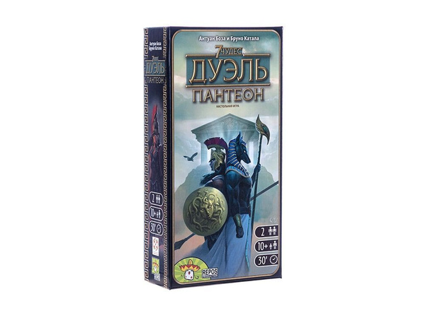 Дополнение для настольной игры Стиль Жизни 7 Чудес Дуэль: Пантеон ...