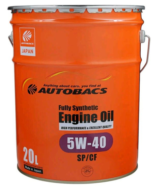 Масло моторное Autobacs 5W-40 Синтетическое - купить в интернет ...