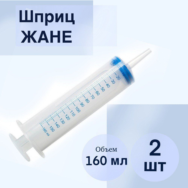 Шприц ЖАНЕ (2 шт в комплекте) / ЖАНЭ большой / кондитерский / для ...
