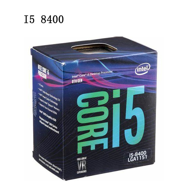 Процессор Intel i5 8400 Core i5 8-го поколения, BOX (с кулером), 6 яд ...