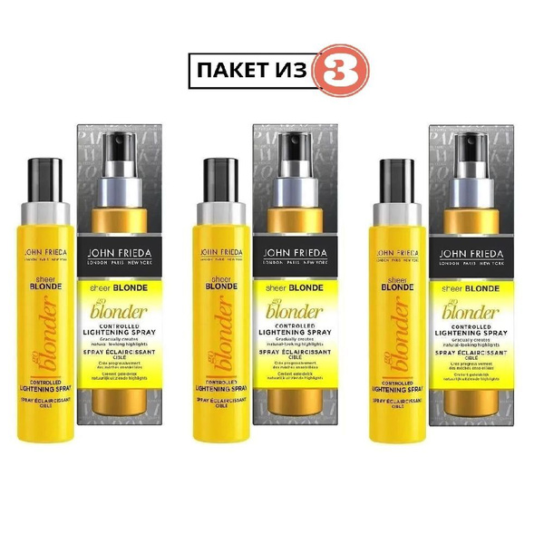JOHN FRIEDA Осветляющий спрей для волос Sheer Blonde Go Blonder ...