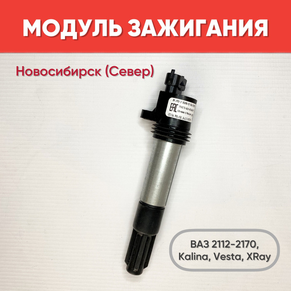 Катушка (модуль) зажигания для ВАЗ 2110-2112, 2170,1118 (Priora, Kalina ...