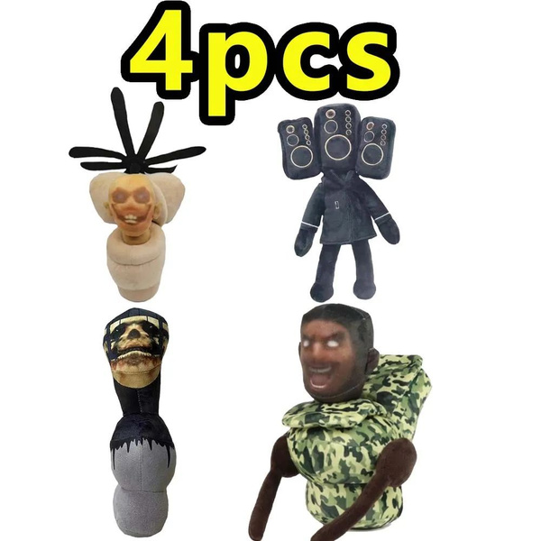 Cкибиди туалет, унитаз / Skibidi toilet Детские развивающие мягкая ...