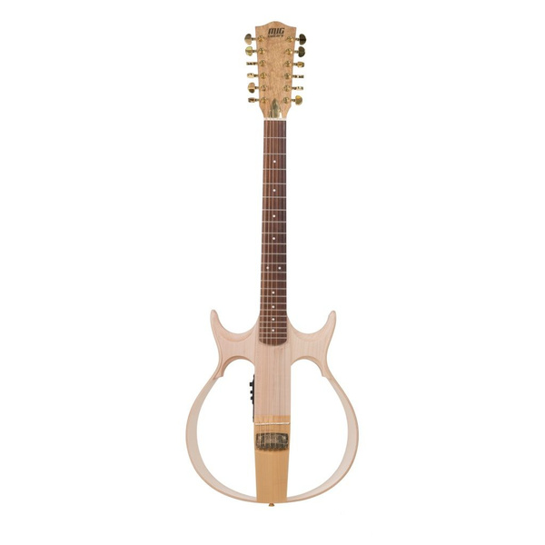 SG2 Сайлент-гитара 12-струнная, мовингу, MIG Guitars SG2MO23 - купить с ...
