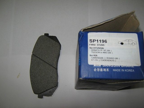 Колодки тормозные Sangsin Brake SP1196 - купить по низким ценам в ...