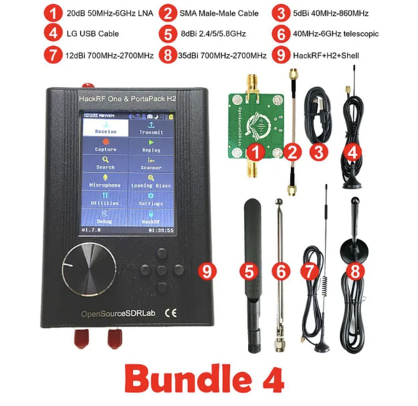 Hackrf Portapack H Hackrf One Sdr Mayhem