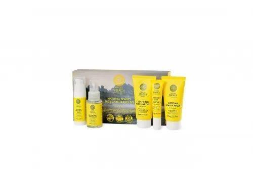 natural beauty face care travel set anti stress