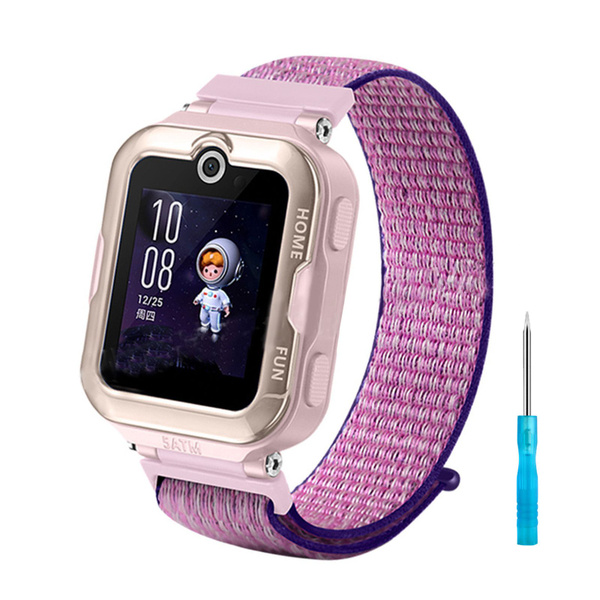 Характеристики Нейлоновый ремешок с липучкой для huawei watch kids 4 ...
