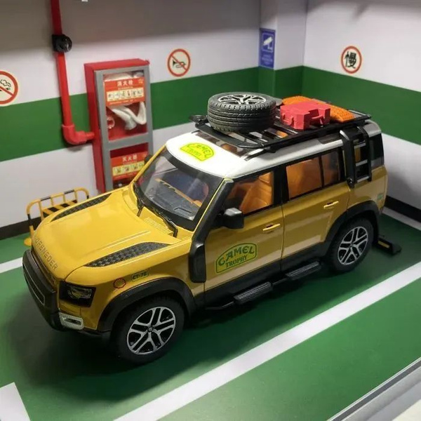 Машинка металлическая Land Rover Defender 1:24, Коллекционная модель ...