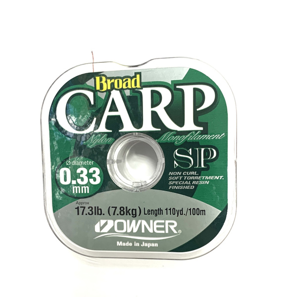 Монофильная леска для рыбалки OWNER Broad Carp SP_Brown по 100 м купить ...