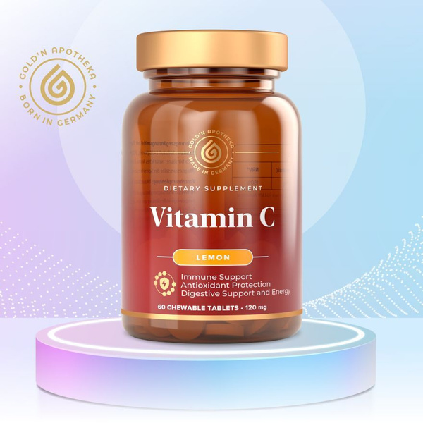 Витамин С (Chewable Vitamin C Lemon) жевательные таблетки со вкусом ...