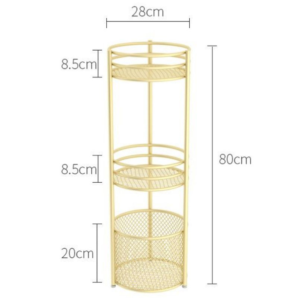 Стеллаж Золотой Многоярусный Стеллажи для хранения - купить в интернет ...