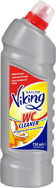 Моющее средство для туалетов и ванных "Sailor Viking WC" 750мл ...