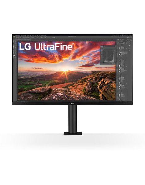 Монитор LG 32UN880,3840x2160,Type C 60 Вт,DCI-P3 95%,ERGO Кронштейн для ...