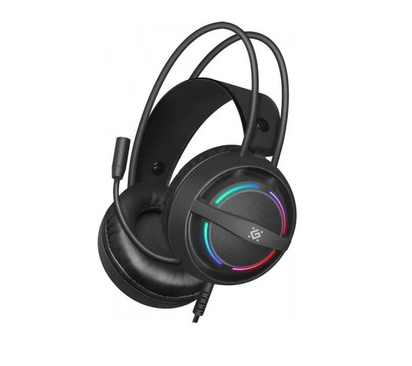 Игровые наушники Defender Dexter RGB, черный - купить по доступной цене ...
