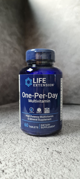 Мультивитамины Life Extension для приема один раз в день One-Per-Day ...