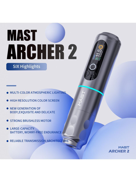 Роторная тату машинка Mast Archer 2 - купить с доставкой по выгодным ...