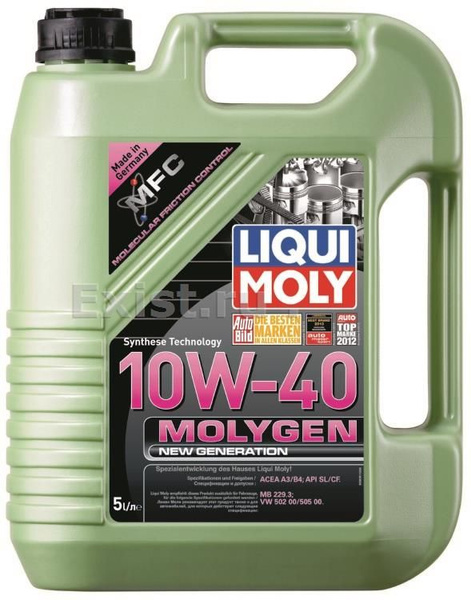 Масло моторное Liqui Moly 10W-40 НС-синтетическое - купить в интернет ...