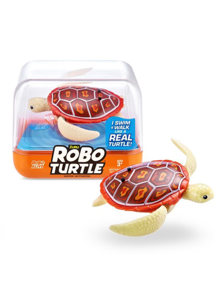 Игрушка черепаха интерактивная плавающая оранжевая - купить с доставкой ...