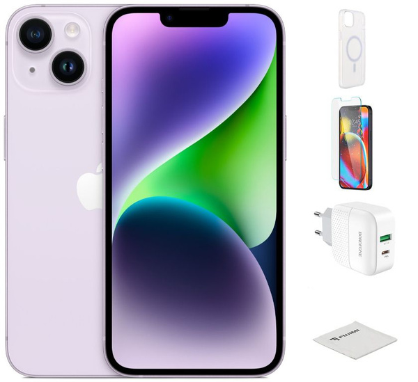 Смартфон Apple iPhone 14 (набор аксессуаров + подарочный сертификат ...
