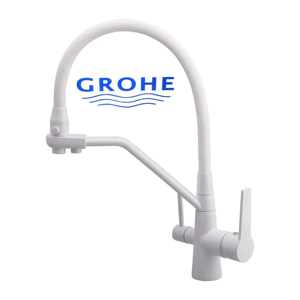 GROHE Cмеситель для кухонной мойки под фильтр с краном для питьевой ...