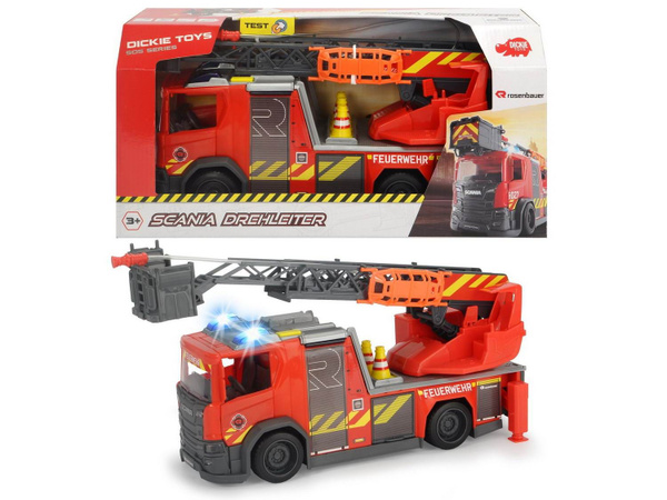 Пожарная машинка DICKIE Scania со светом и звуком 35 см - купить с ...