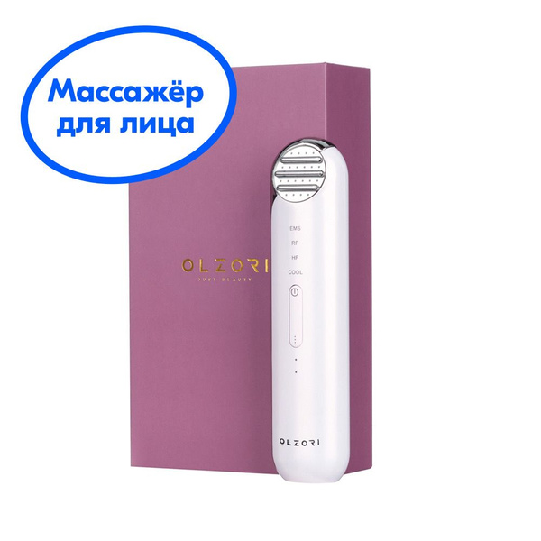 OLZORI Косметологический прибор для лица Splando 5 в 1: RF лифтинг, EMS ...