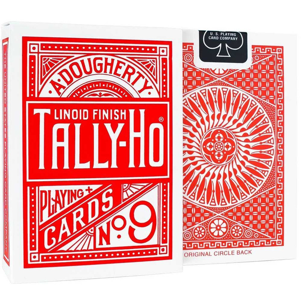 Карты Tally-Ho Circle Standard red Талли Хо Круг красные - купить с ...