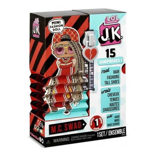 Кукла LOL Surprise JK M.C. Swag Mini Fashion Doll Лол Свэг 570769 ...