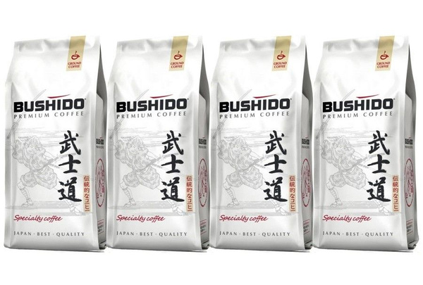 Кофе молотый Bushido Specialty 227г, 4шт, Ground Pack - купить с ...