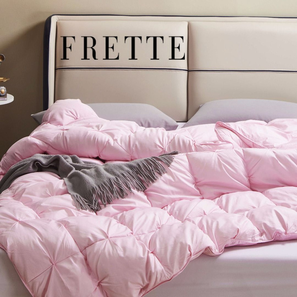 Одеяло итальянского бренда FRETTE, 220х240 см, пух-зимняя мечта лебедя ...