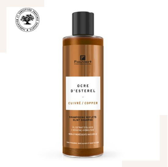 Оттеночный шампунь, медный, LUMIERES DE PROVENСE, FAUVERT, 250 мл ...