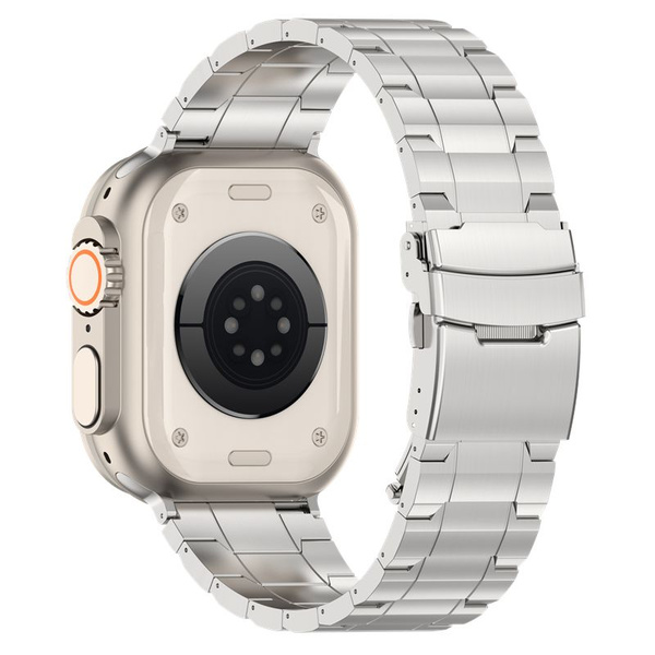 Титановый ремешок для Apple Watch Ultra 49мм ремешок 44мм 45 мм 41 мм ...