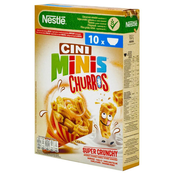 Сухой завтрак Nestle Cini Minis Churros 360гр - купить с доставкой по ...