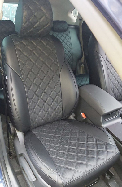 Чехлы для автомобильных сидений комплект на HYUNDAI CRETA РАЗДЕЛЬНО 40/ ...