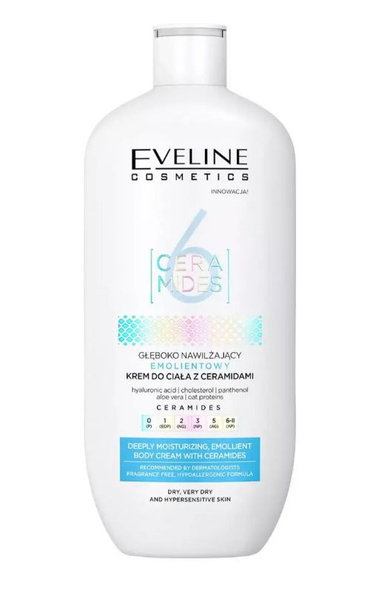 Eveline Cosmetics Крем для тела Глубоко увлажняющий эмолентовый с ...