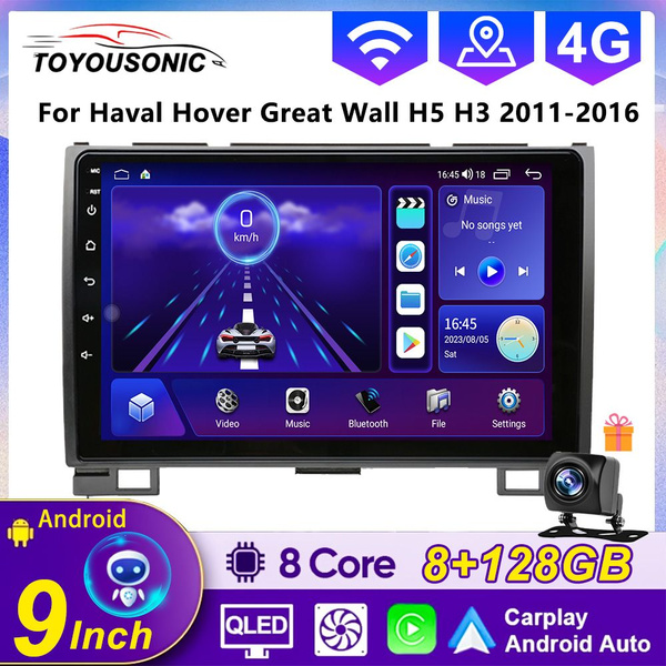 Магнитола GREAT WALL Hover Haval H3 H5 2011 - 2016 8/256Гб ANDROID 8-ми ...