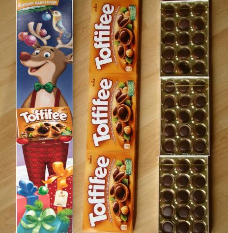 Конфеты Toffifee Олени, 375г - купить с доставкой по выгодным ценам в ...