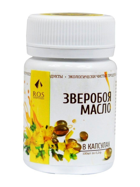 Комплексная пищевая добавка Масло зверобоя 100 капс., Рось - купить с ...