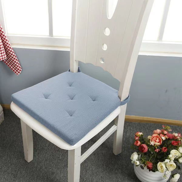 Подушка на стул Linen Way 42х40х4 на липучках ИКЕА Юстина 40x42 см ...