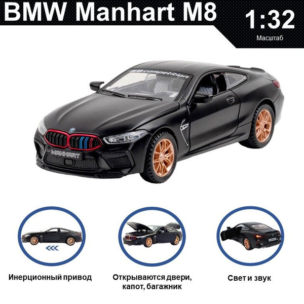 Машинка металлическая инерционная, игрушка детская для мальчика ...