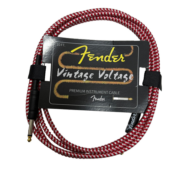 Премиум гитарный кабель 3 метров 6.3 jack Fender Vintage Voltage, шнур ...