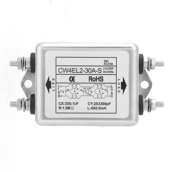 CW4EL2-30A S Однофазный фильтр электромагнитных помех Фильтр источника ...